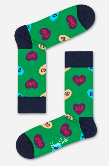 i love you dad happy socks