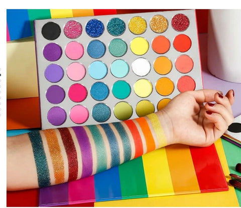 rainbow eyeshadow palette