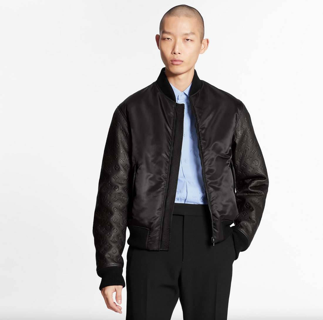 Cropped Hooded Bomber  Men  ReadytoWear  LOUIS VUITTON 