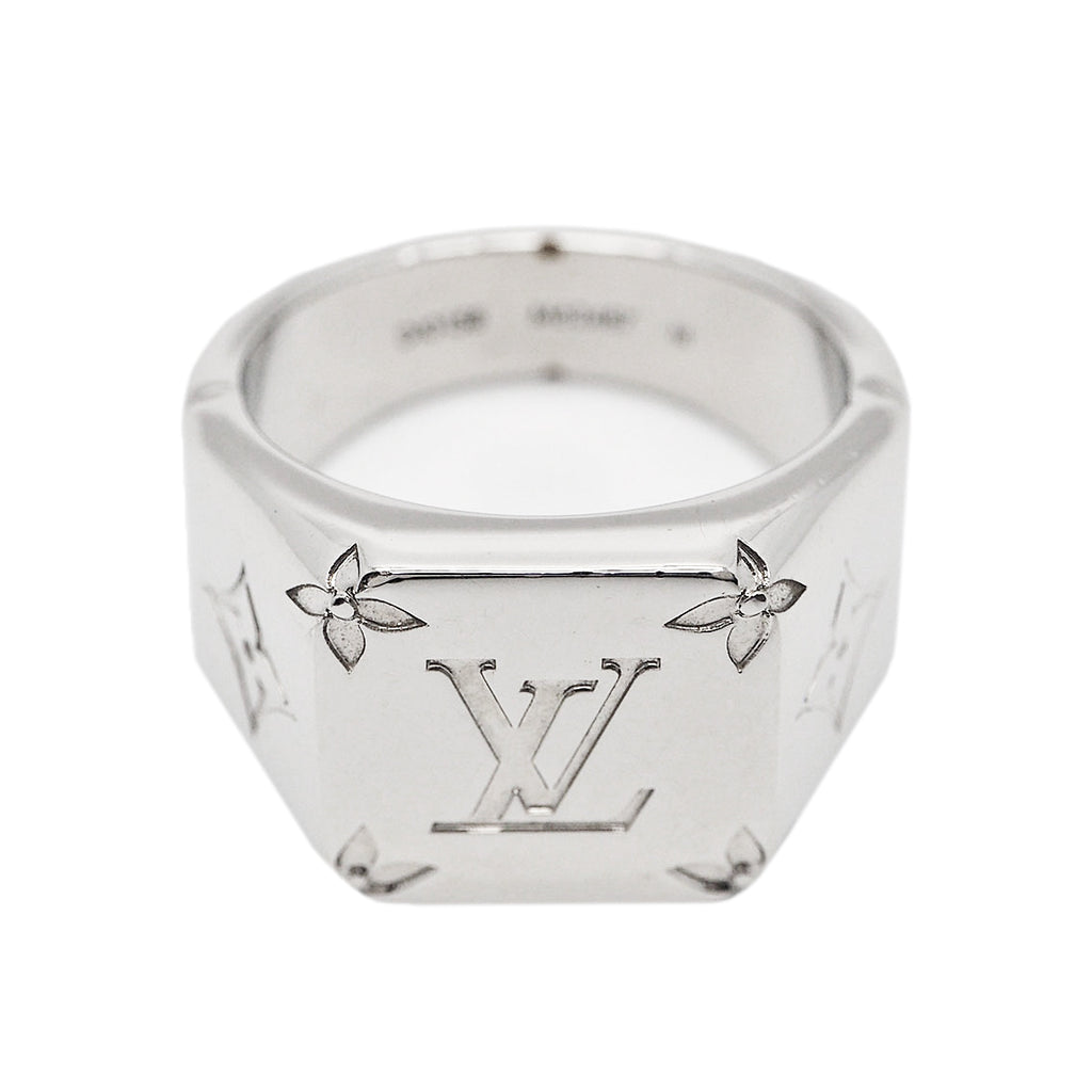 Louis Vuitton Monogram Signet Ring – Haiendo Shop