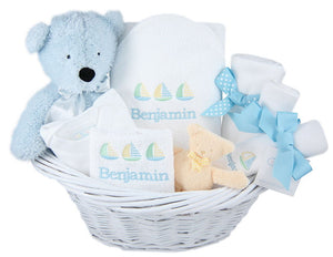 personalized baby boy gift baskets