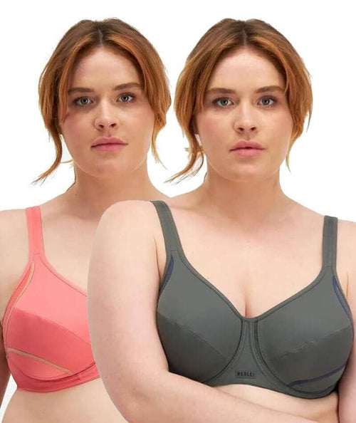 Berlei Electrify Wirefree Sports Bra -Black(16B) & White(10C) - Plaza Lady  Salon