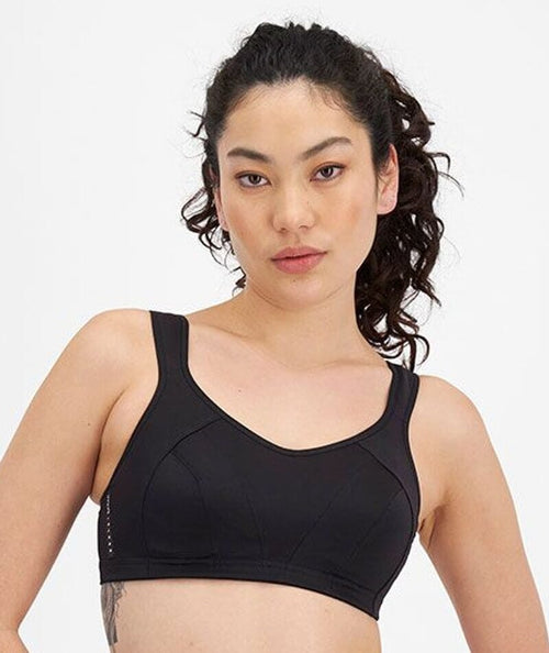 Berlei Move X Sports Bra Size 32C, 34C, 34E or 36B Black & Pink B4914