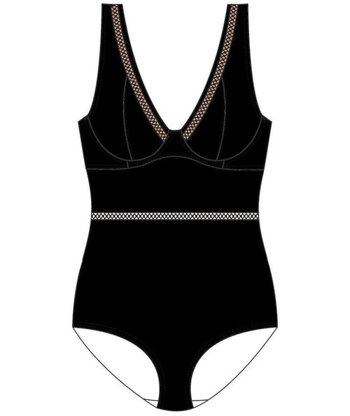 First Class Plunge One Piece Swimsuit