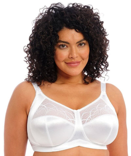 Womens Bra Plus Size Full Coverage Wirefree Non-Padded Cotton Stretchy  36DDD Pink