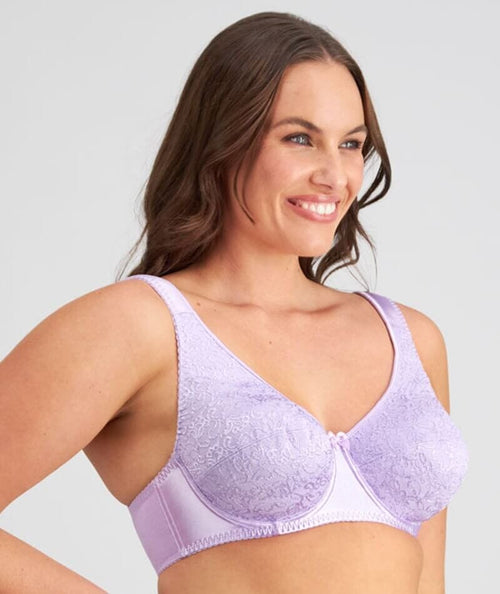 Fayreform Charlotte Underwire Bra - Lavender - Curvy