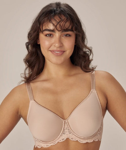 Get great lift and shape in the @fayrefor Lace Perfect Contour Bra!⁠ ⁠ Size  range 10-18 and D-G⁠ Colours: Black, Latte, Egret (fa