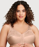 Glamorise Magiclift Natural Shape Wire-Free Front-Closure Bra