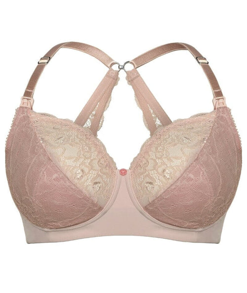 Temptation Nursing Bra in Powder Pink by Hotmilk