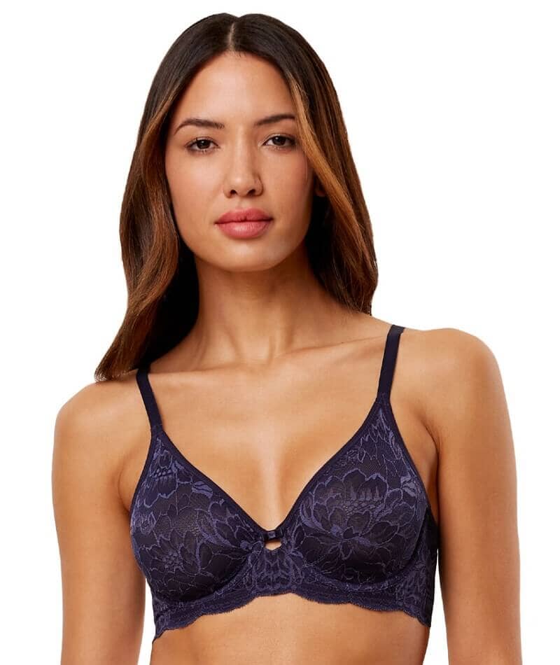 Triumph Amourette Charm Underwire Bra - Skyline - Curvy Bras