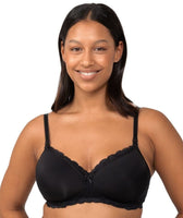 Triumph Amour Maternity Lace Padded Wire-free Bra - Nude Pink