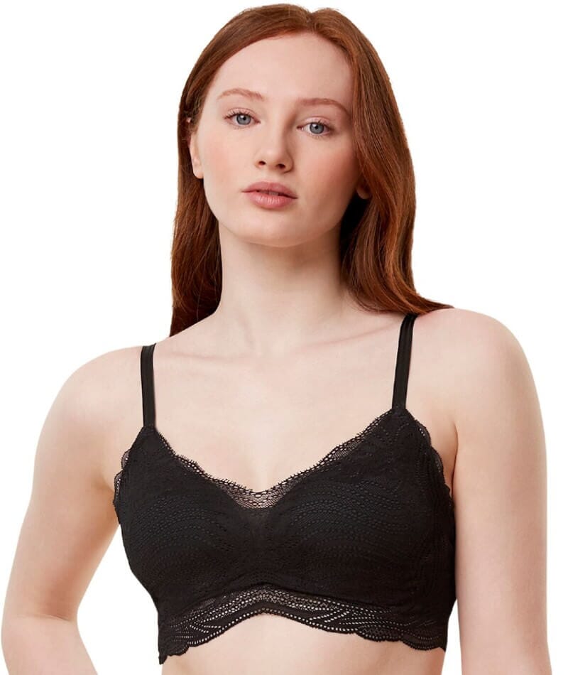 Triumph Lift Smart Padded Wirefee Bra - Black - Curvy Bras