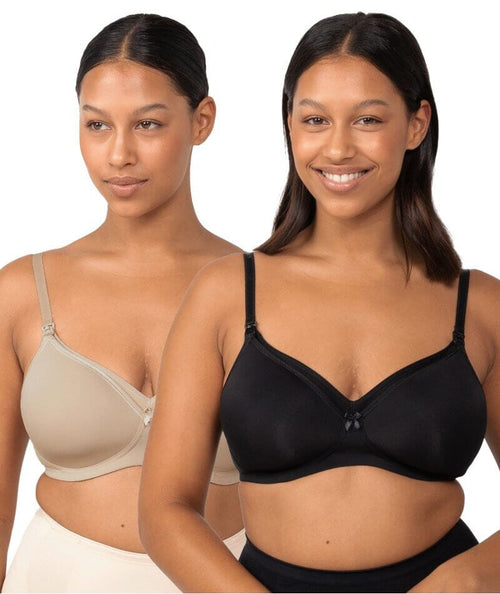  Popular Girl's Seamless Bandeau Bra - 2 pack - Black and Nude -  M: Clothing, Shoes & Jewelry