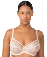 Triumph Essential Lace Balconette Bra - Navy Blue - Curvy