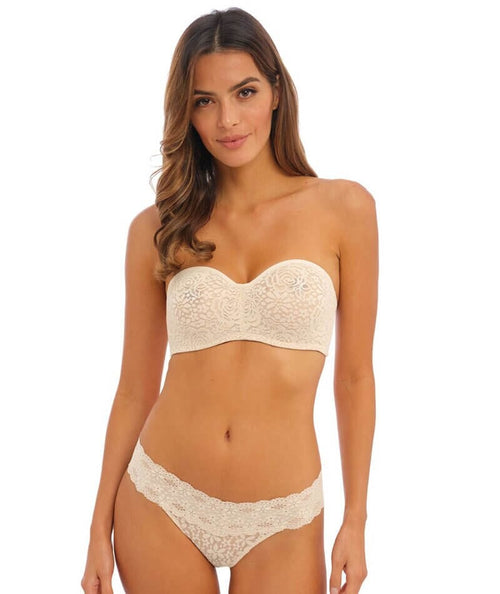 Wacoal Womens Halo Lace Strapless Bra : : Clothing, Shoes &  Accessories