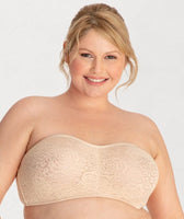 Ava & Audrey Faye Cotton Wire-Free Support Bra - Frappe - Curvy