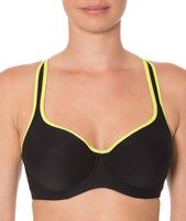 Triumph Triaction Racerback Sports Bra - Platino - Curvy Bras