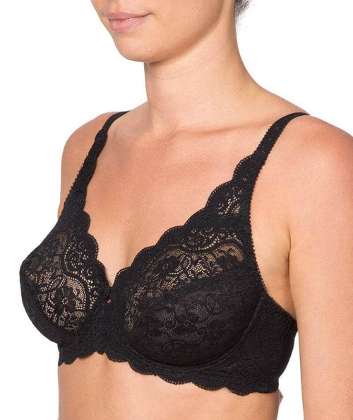 Triumph Amourette Underwired Bra 300 W X Full Cup Non Padded Lace Bras  Lingerie