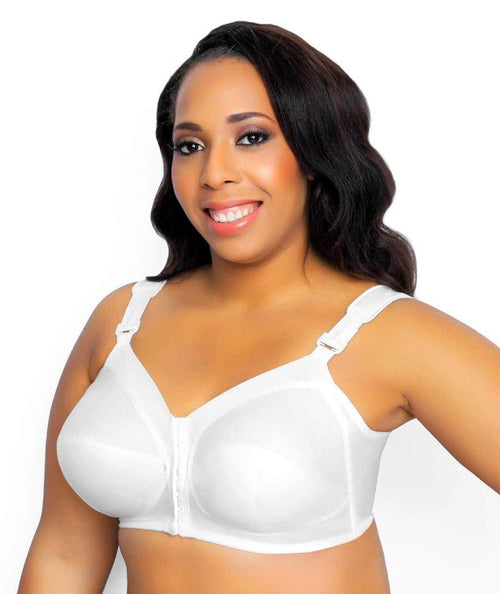 Exquisite Form Fully Front Close Wire-free Classic Support Bra - Nude -  Curvy Bras