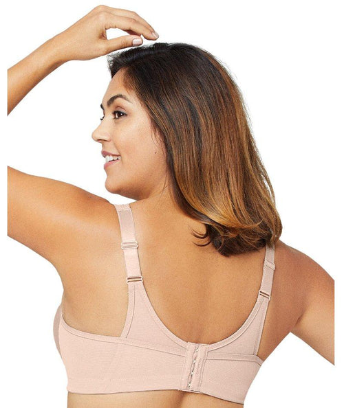 Glamorise MagicLift Active Wire-free Support Bra - Cafe - Curvy Bras