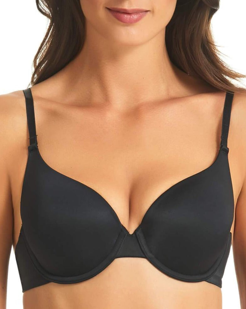 QT Seamless Molded Cup 5 Way Convertible Bra (1103) 36A/Black