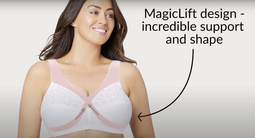 Glamorise Womens Magiclift Natural Shape Support Wirefree Bra 1010 Café 38h  : Target