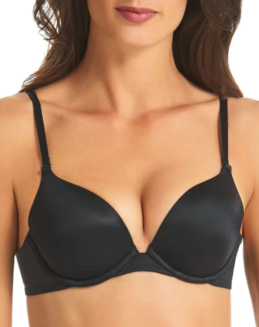 Fine Lines Women's Refined 5 Way Convertible Push Up Bra - Nude - Size 10A