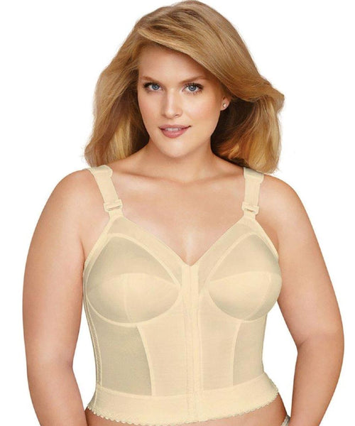 Vintage New Exquisite Form Ful-ly Front Close Full Support Wire Free Bra  White -  Canada