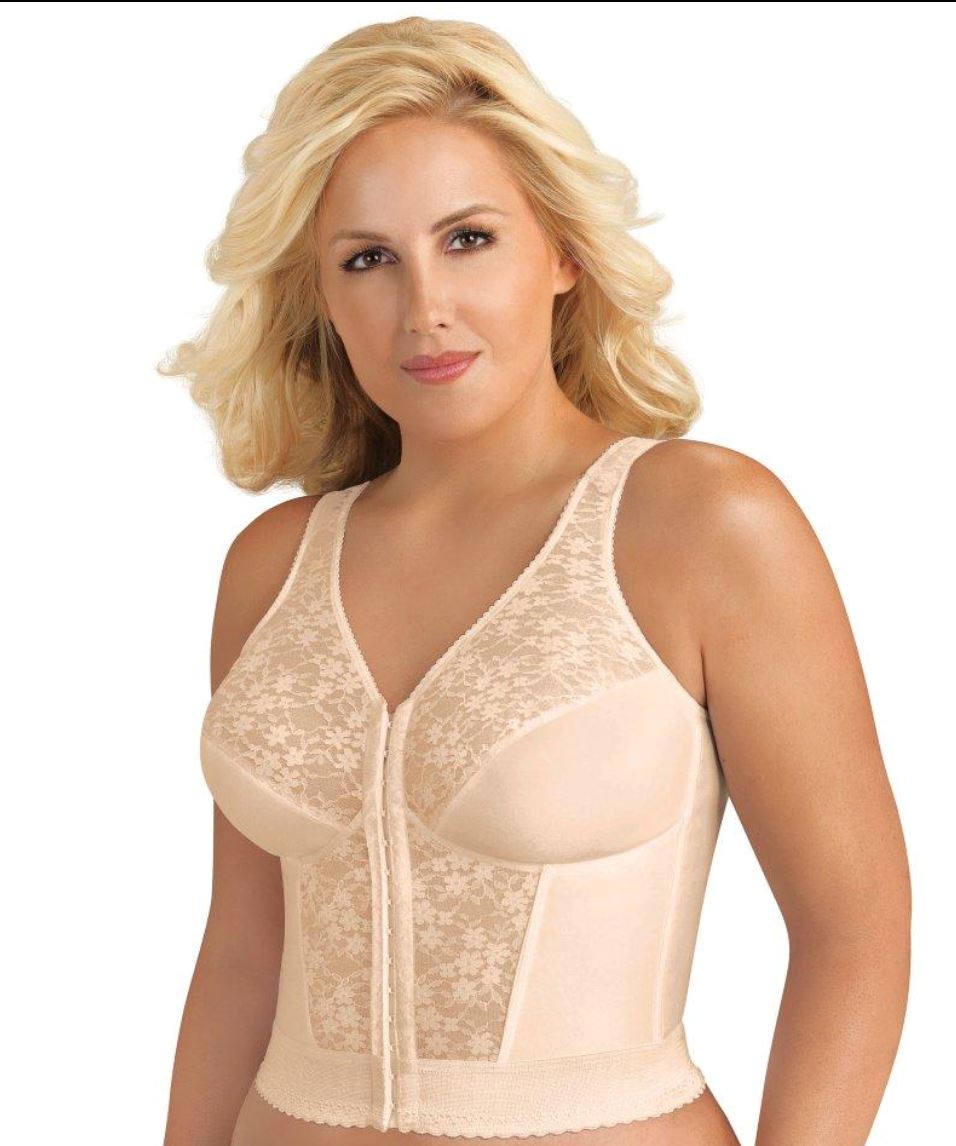 Long Line Back Support Soft Cup Bra