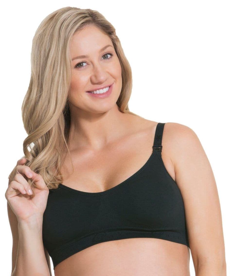 NEW Cake Lingerie Luxury Maternity Nursing Rock Candy Seamless Bra, Nude,  Small