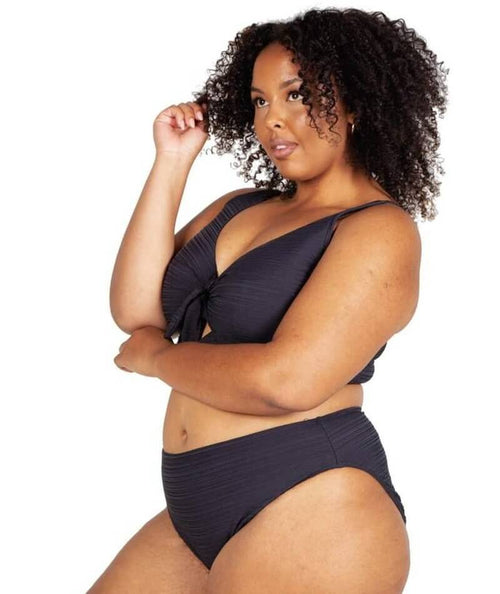 Artesands Aria Cezanne D-DD Cup One Piece Swimsuit - Black - Curvy