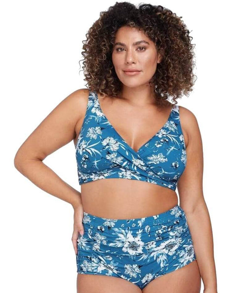 Artesands Recycled Hues Delacroix D-G Cup Wire-free Tankini Top - Blac -  Curvy Bras
