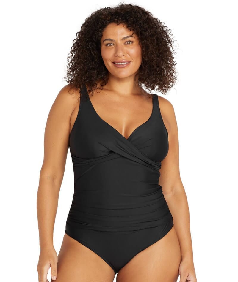 Delacroix Multi Cup One Piece Swimsuit - Black Zig Zag – Inner