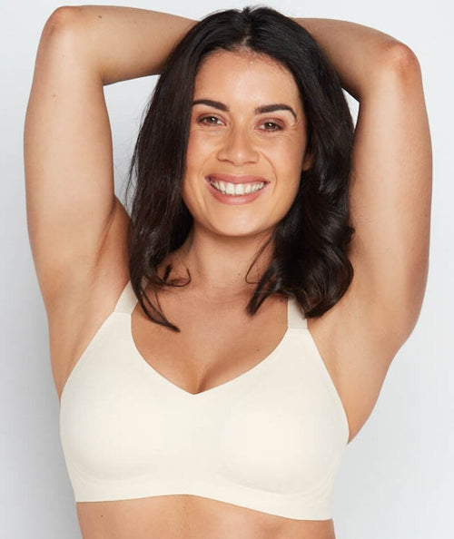 Bendon Comfit Collection Wire-free Bra - Novelle Peach - Curvy