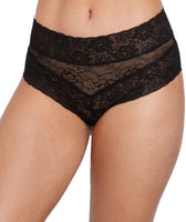 Bendon No Show High Rise Brief - Black - Curvy Bras