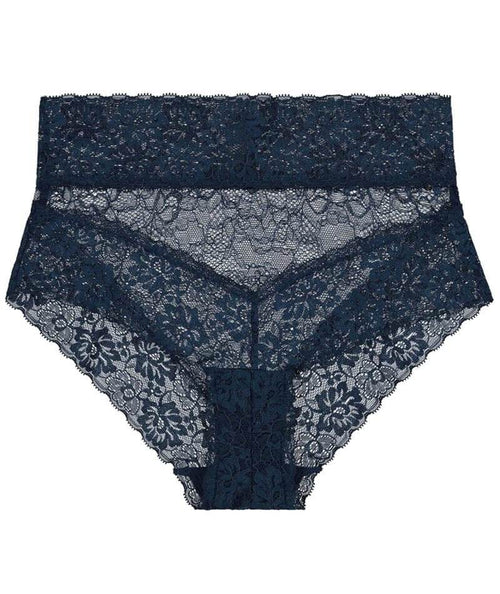 Bendon Lace High Rise Brief in Black