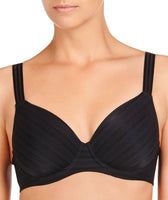 Me. by Bendon Geometric Lace Full Coverage Contour Bra - Black/Toasted -  Curvy