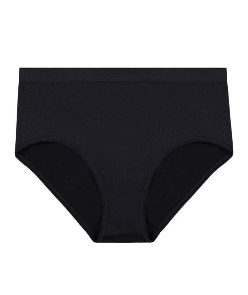 Bendon No Show High Rise Brief - Black - Curvy Bras