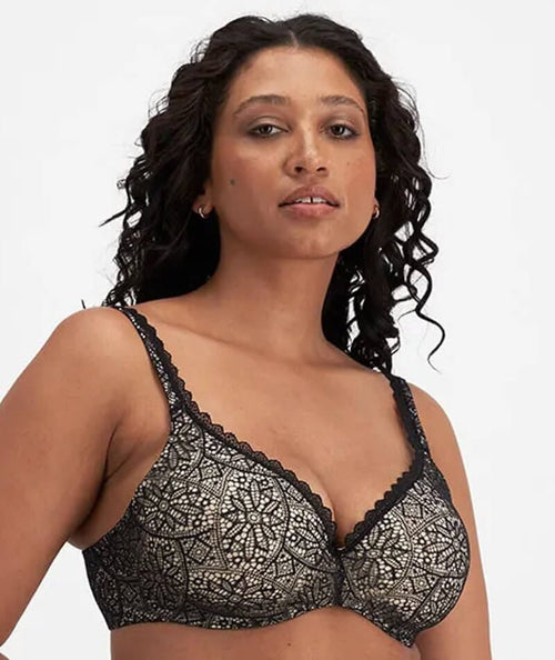 Berlei Barely There Lace Contour Bra - Black - Curvy Bras