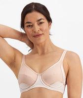 Nancy Ganz X-Factor High Waisted Thigh Shaper Short - Warm Taupe - Curvy  Bras