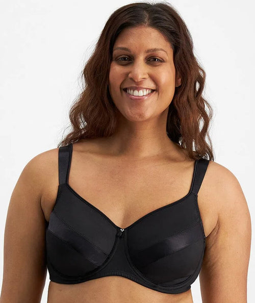 Berlei Post Surgery Active Wire-free Bra - Black - Curvy