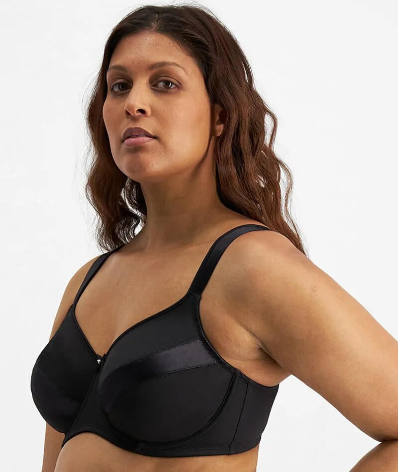 Berlei Embrace B535-BLK Women's Black Multiway Full Cup Bra 34H : Berlei:  : Clothing, Shoes & Accessories