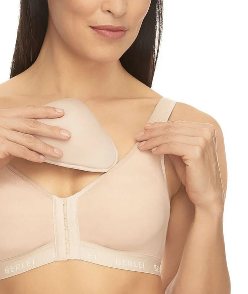 Berlei Post Surgery Front Opening Wire-Free Bra - Nude - Curvy