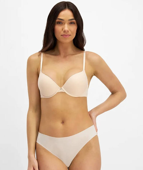 Temple Luxe by Berlei Smooth Level 1 Push Up Bra - Nude - Curvy Bras