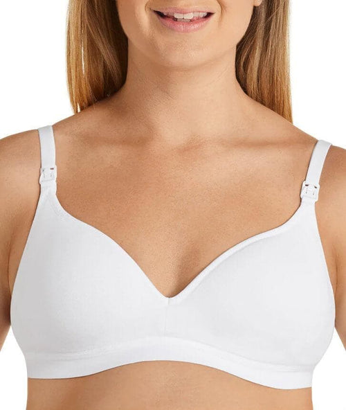 Bonds Bumps Non Contour Bra Maternity Cotton White Black Pregnancy Sof –  Ozdingo