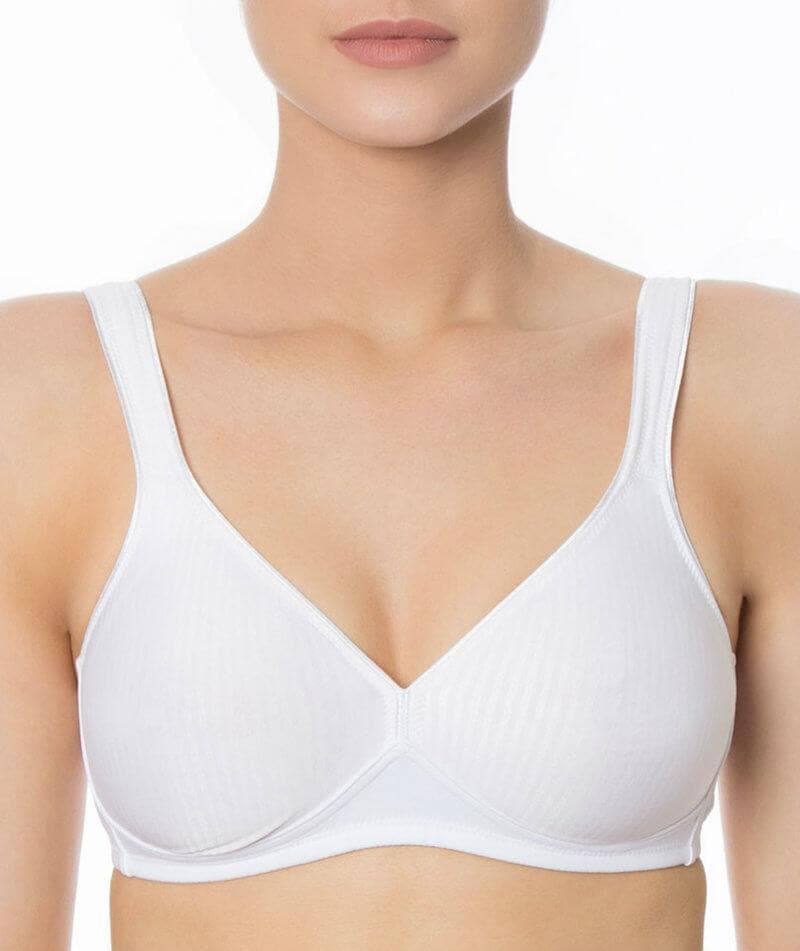  Triumph Modern Soft + Cotton Full Cup Bra White US 48C :  Clothing, Shoes & Jewelry