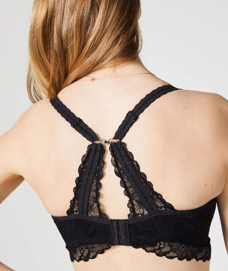 Nursing Lace Bralette - Black