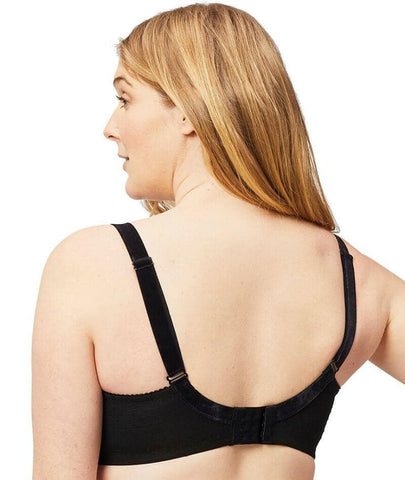 Cake Maternity Croissant Seamless Flexi Wire Nursing Bra - Black