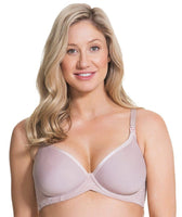 Triumph Amour Maternity Lace Padded Wire-free Bra - Nude Pink