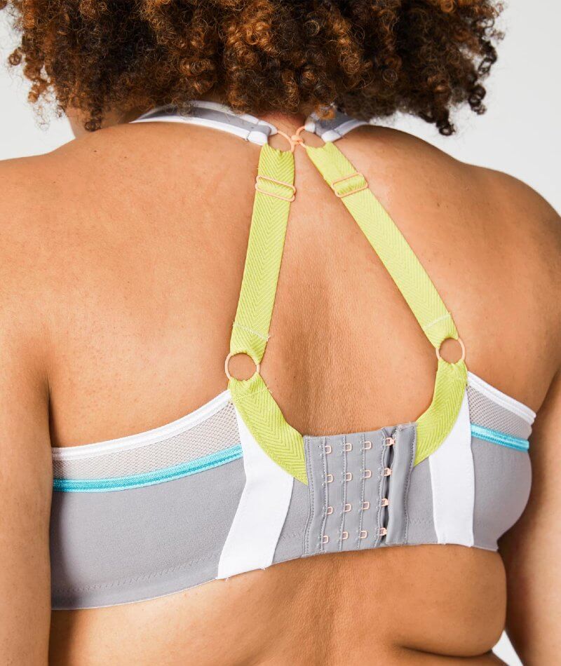 Cake Orange Zest Flexible Wire Nursing Sports Bra,38G 